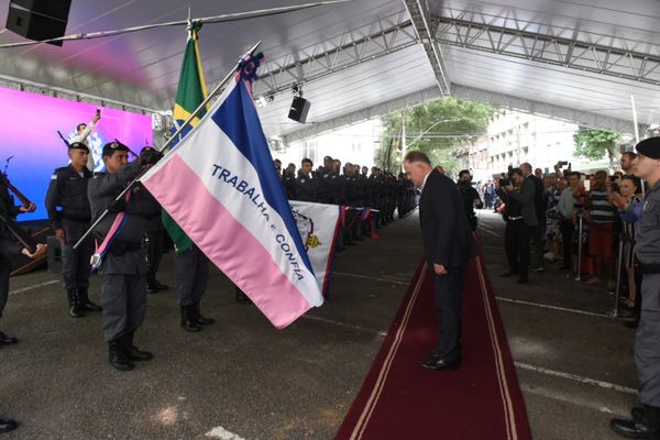 Renato Casagrande participa de cerimônia de recondução ao cargo no governo do Estado, no Palácio Anchieta por Carlos Alberto Silva