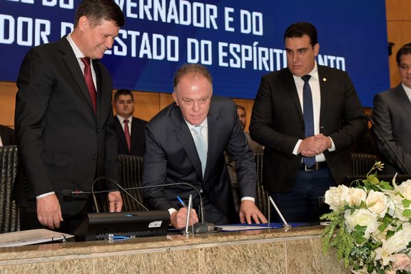 Posse do Governador Renato Casagrande e do  Vice-Governador Ricardo Ferraço, na Ales por Fernando Madeira