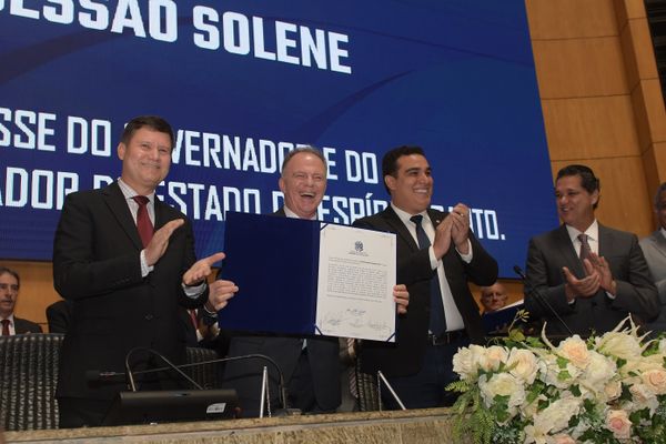 Posse do Governador Renato Casagrande e do  Vice-Governador Ricardo Ferraço, na Ales por Fernando Madeira