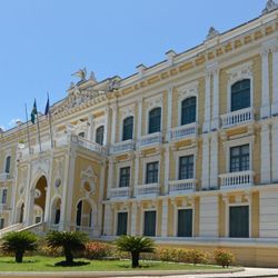 Fachada do Palácio Anchieta, em Vitória