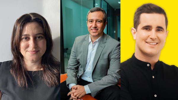 Carol Campos, Daniel Carrareto e Thiago Goulart são os novos colunistas do Canal Dinheiro, de A Gazeta