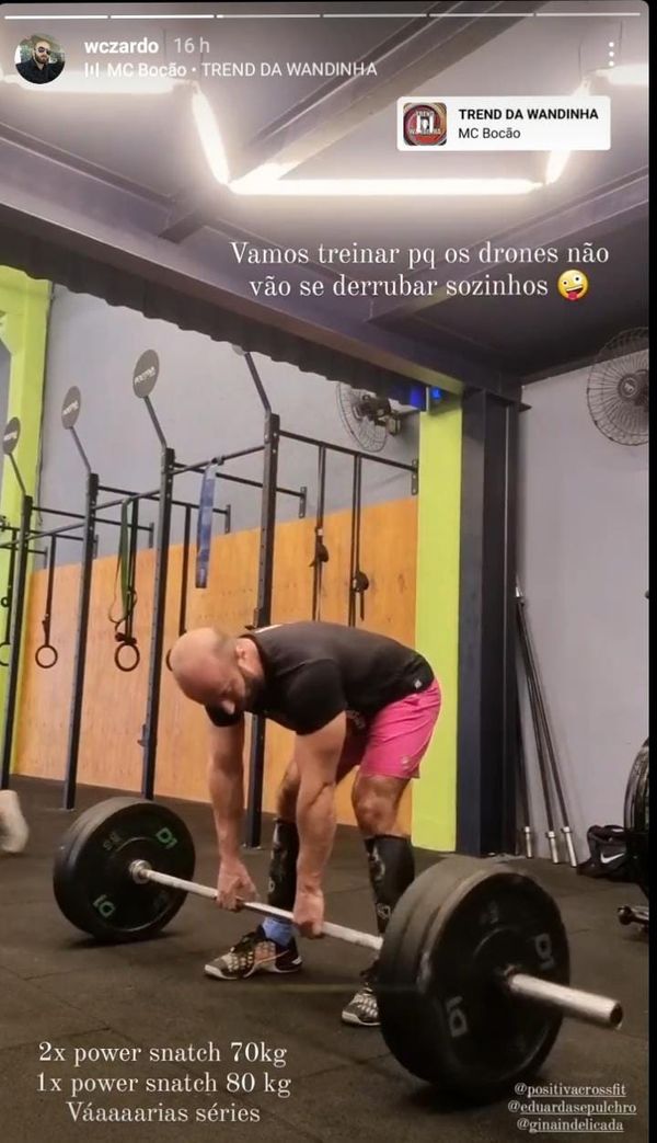 Wesley Zardo brincou com fato de ser confundido com um agente federal