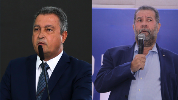 Rui Costa, ministro da Casa Civil, e Carlos Lupi, ministro da Previdência