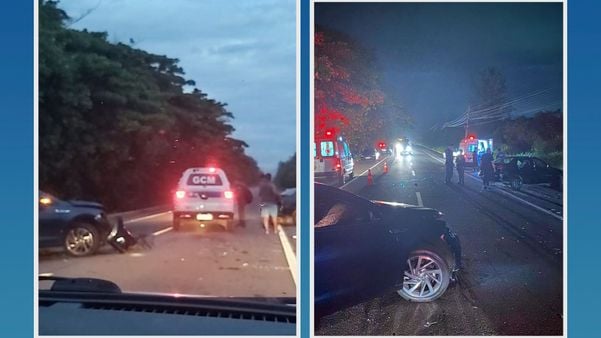 Acidente na rodovia do Sol deixa uma pessoa ferida 