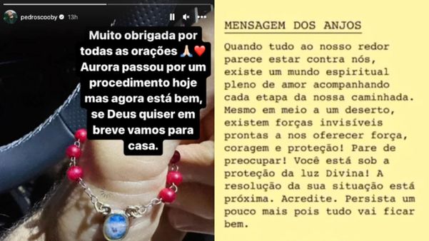 Recém nascida, filha de Scooby e Cintia Dicker passa por nova cirurgia e surfista agradece por orações