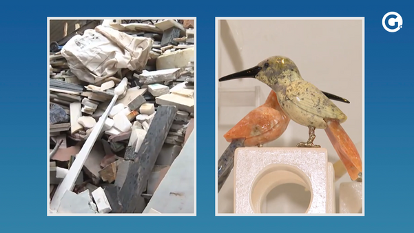 Terra de artistas: Artesão de Cachoeiro se destaca com belas obras