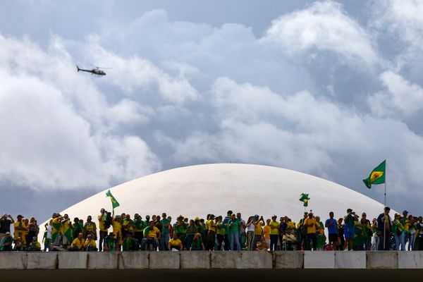 Bolsonaristas invadem Congresso, STF e Palácio do Planalto por Marcelo Camargo/Agência Brasil
