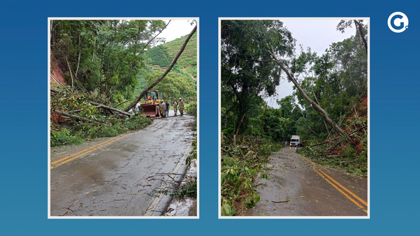 Chuva causa estragos e deixa cidades em alerta no Sul do ES