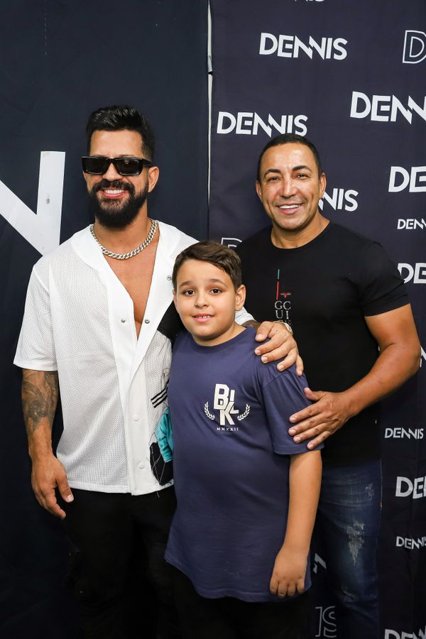 Dennis, Nelinho e Lorenzo por Leo Gurgel