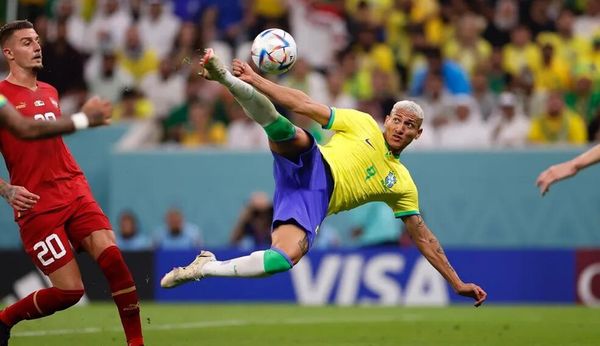 Gol de Richarlison foi eleito o gol mais bonito da Copa do Mundo 2022