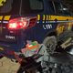 Imagem - Motociclista é preso com drogas após fazer zigue-zague na BR 262 no ES