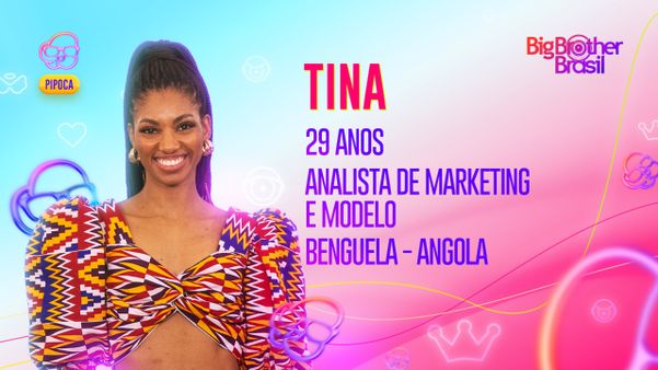 BBB 23: a angolana Tina é uma das integrantes do Pipoca do BBB 23