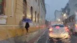 Chuva no Centro de Vitória na tarde desta quinta-feira (12)(Carlos Alberto)