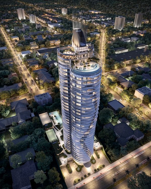 Prédio mais alto de Vitória terá piscina com borda infinita no último andar por Grand Construtora 
