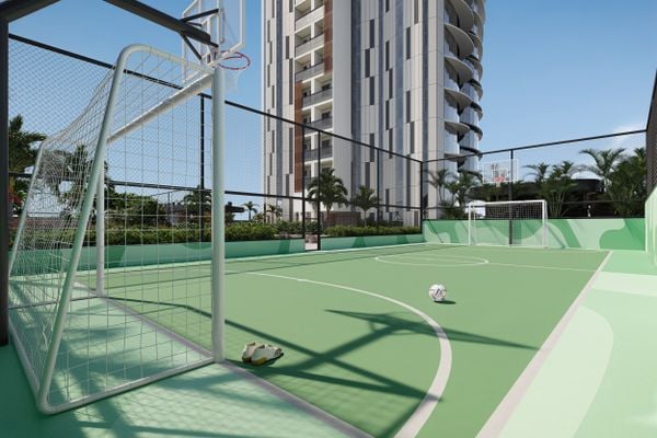 Prédio mais alto de Vitória terá piscina com borda infinita no último andar por Grand Construtora 