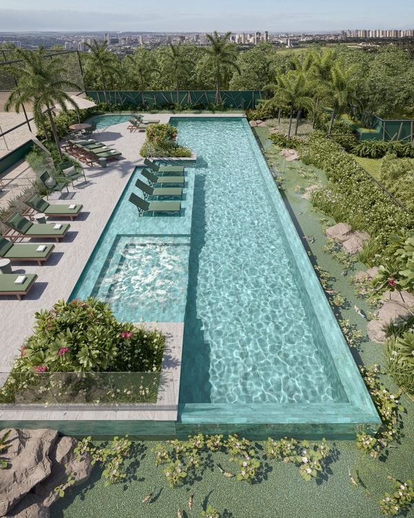 Prédio mais alto de Vitória terá piscina com borda infinita no último andar por Grand Construtora 