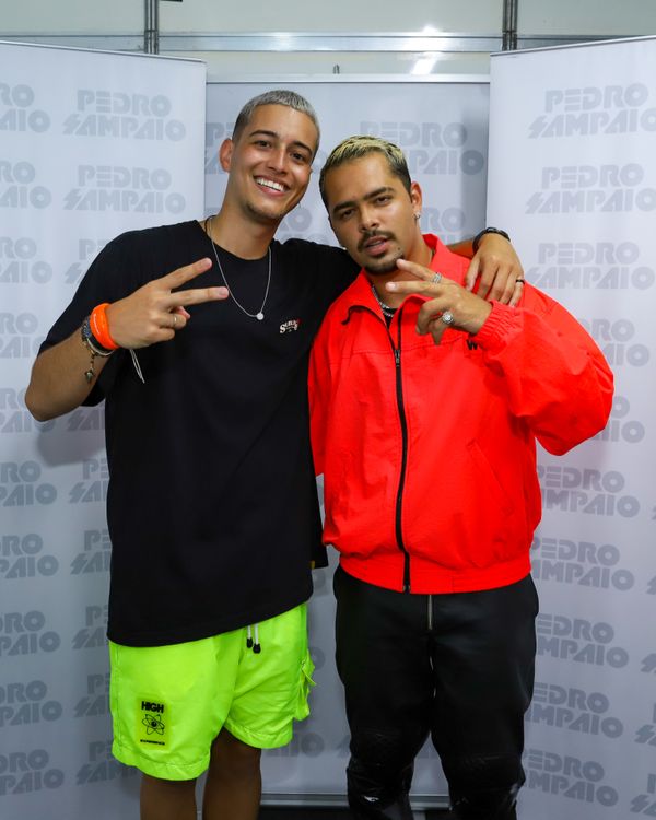 Paulo Victor Mapa (Tubarão) e Pedro Sampaio  por Leo Gurgel/Divulgação