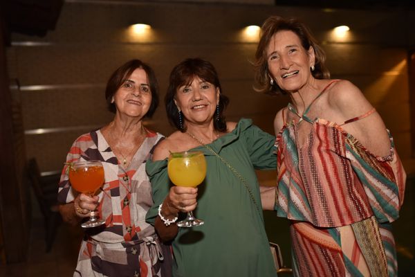  Zilar Scarpini,  Aurita Depes e  Nilda Souza Almeida