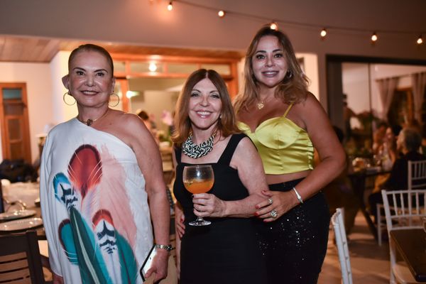 Vania Pereira Faria,  Beth Castro Araujo e Clercia Ferraz