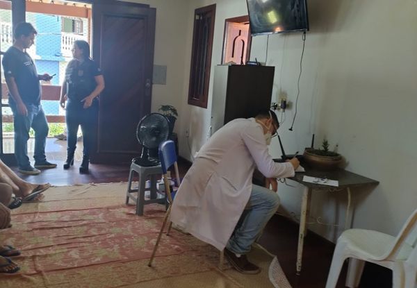  A operação policial foi realizada nesta quinta-feira (19), em Itapemirim por Divulgação \ Polícia Civil