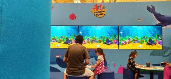 Atração Arte Embaixo D’Água fica no Shopping Vitória até o dia 26 de fevereiro