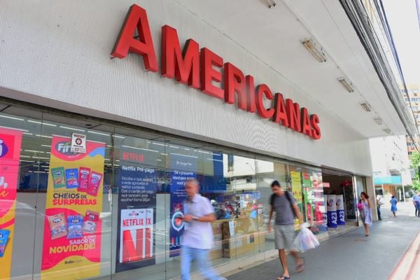 Fachada de Lojas Americanas no Centro de Vitória