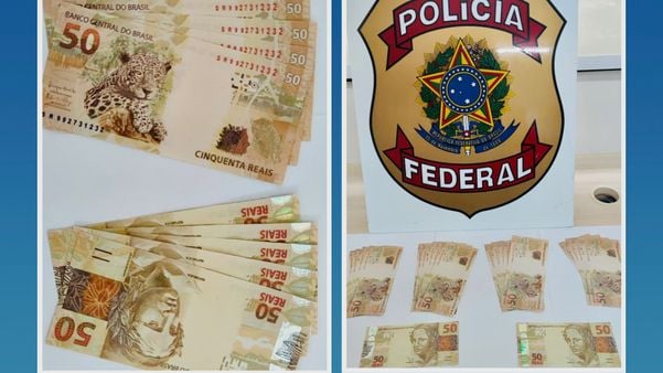 Morador de Cachoeiro é flagrado pela Polícia Federal com notas falsas