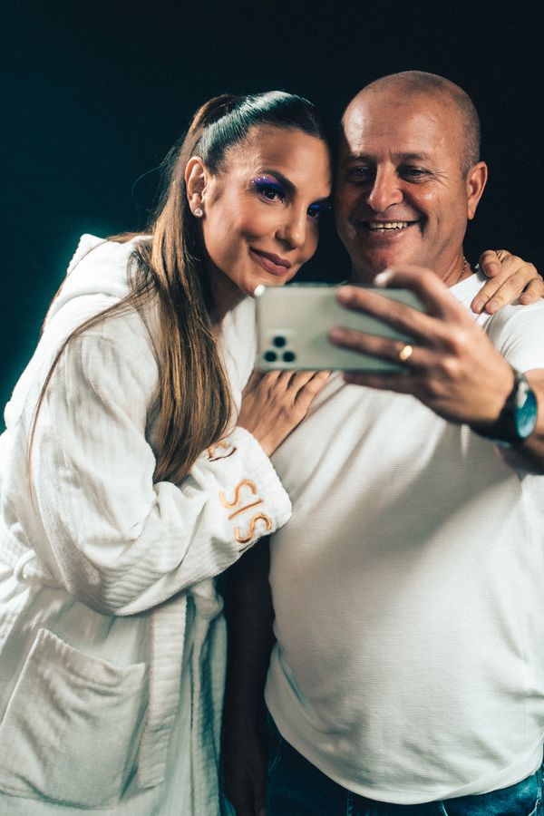 Ivete Sangalo e Cícero Ribeiro