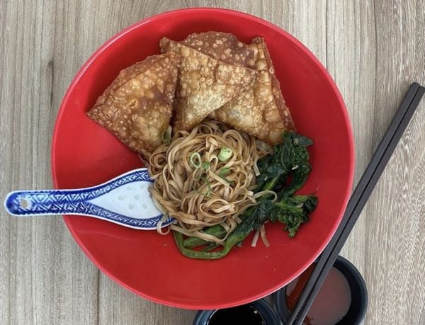 Wonton Mee, prato do Café Singapura, em Anchieta por Café Singapura/Instagram