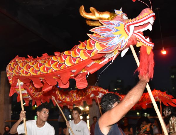 Celebração do Ano Novo Chinês em Vitória