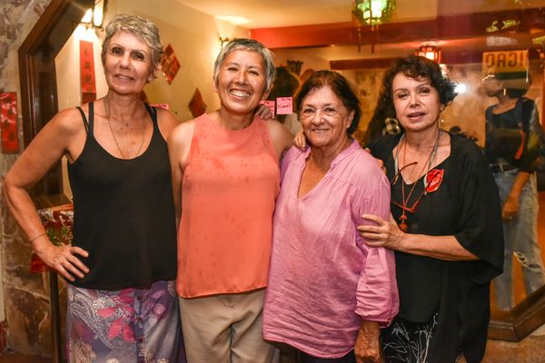 Cleide Manzo,  Lam Suki,  Alda Guimarães  Rocio e  Carla Falce