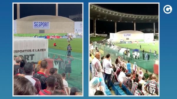 Túnel chegou a atrapalhar, mas foi retirado do Kleber Andrade, em Cariacica