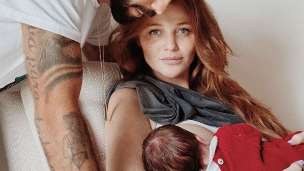 Aurora, filha da modelo e do surfista, recebeu o diagnóstico durante um exame morfológico, quando ela estava na 12ª semana de gestação