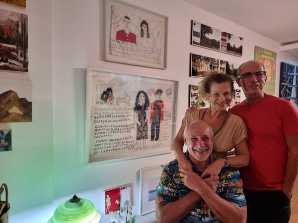 Alexandre Vasconcellos, Mônica Zorzanelli e Léo Bahia