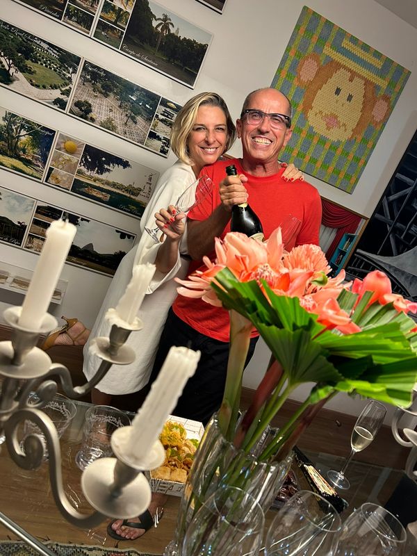 Stella Miranda e Léo Bahia