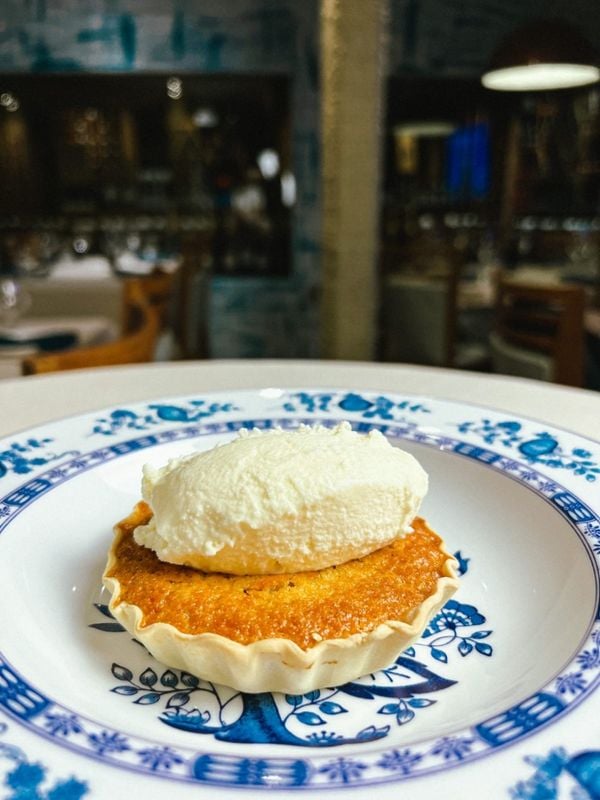 Queijadinha do restaurante Casa Portuguesa, em Vitória por Casa Portuguesa/Divulgação