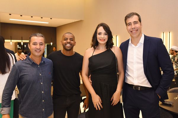 Thiago Belo, Kleverson Passos, Gustavo Rezende e Lorena Perdigão