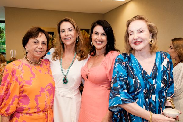 Alzira Torres, Gláucia Baião, Renata Rasseli e Marcila Coser