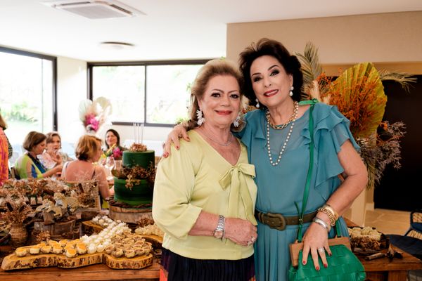 Hélvia Abaurre e Dalva Carone