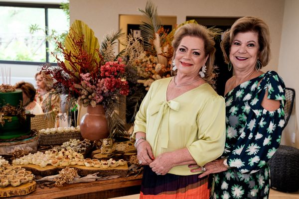 Hélvia Abaurre e Valéria Nemer