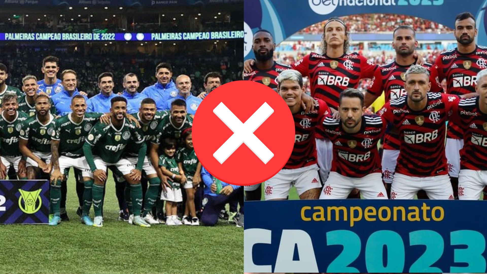 Flamengo x Palmeiras: quem venceu mais vezes o confronto?