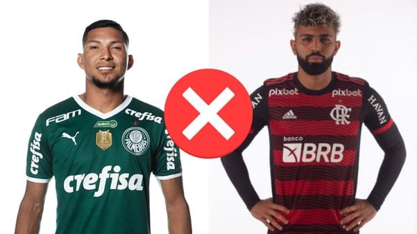 Raio-X entre os atacantes Rony e Gabigol