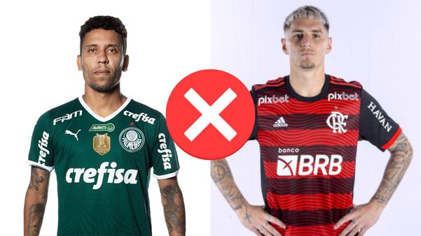 Raio-X entre os laterais Marcos Rocha e Varela
