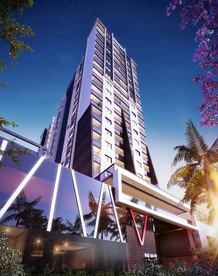 Fachada do Praia Boulevard