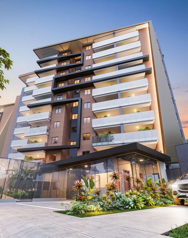 Fahada do Residencial Argo Camburi