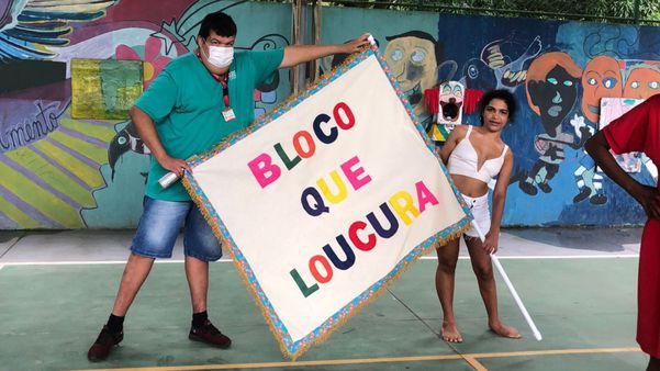 O Bloco Que Loucura! faz sua estreia no Sambão do Povo no primeiro dia do Carnaval de Vitória, 10 de fevereiro