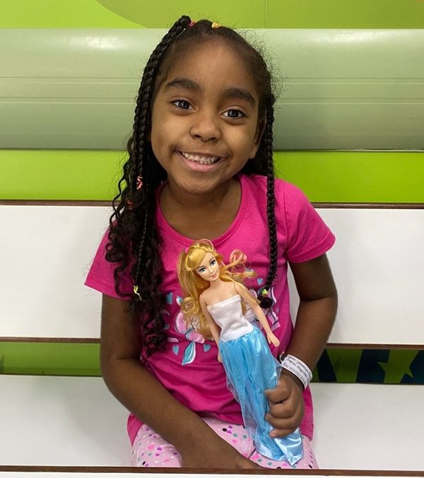 Yasmim venceu pneumonia grave após dois meses internada no Himaba por Divulgação | Himaba