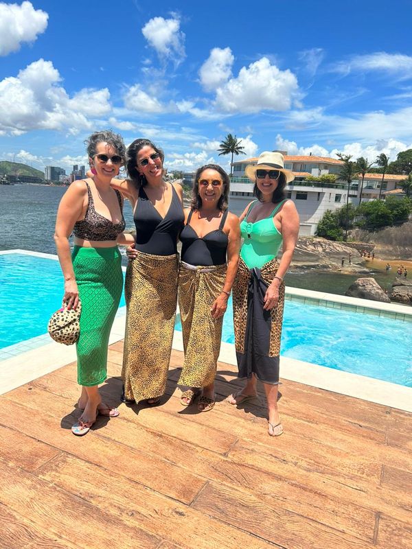 Marina Monteiro, Mariana Perini, Nazará Neves e Renata Rasseli