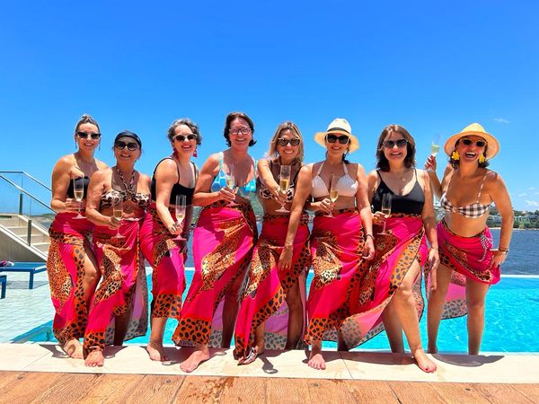 Tricia Navarro, Nazaré Neves, Marina Monteiro, Eulália Chieppe, Andréia Lopes, Renata Rasseli, Rachel Martins e Mariana Perini