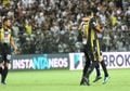 Comemoração de gol do Volta Redonda sobre o Vasco, no Estádio Kleber Andrade, em Cariacica, pelo Campeonato Carioca(Carlos Alberto Silva)